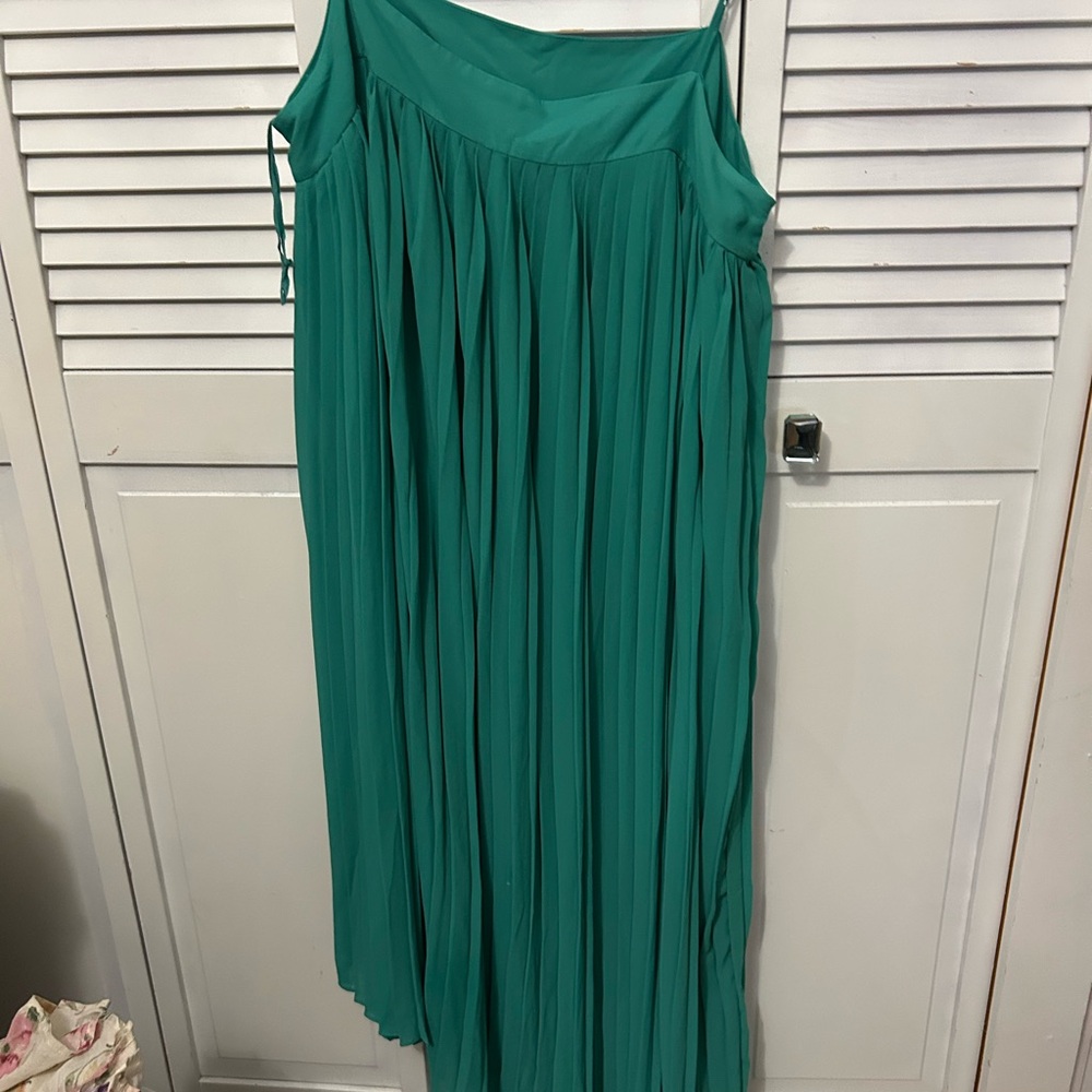NWT Line & Dot Teal Maxi Dress